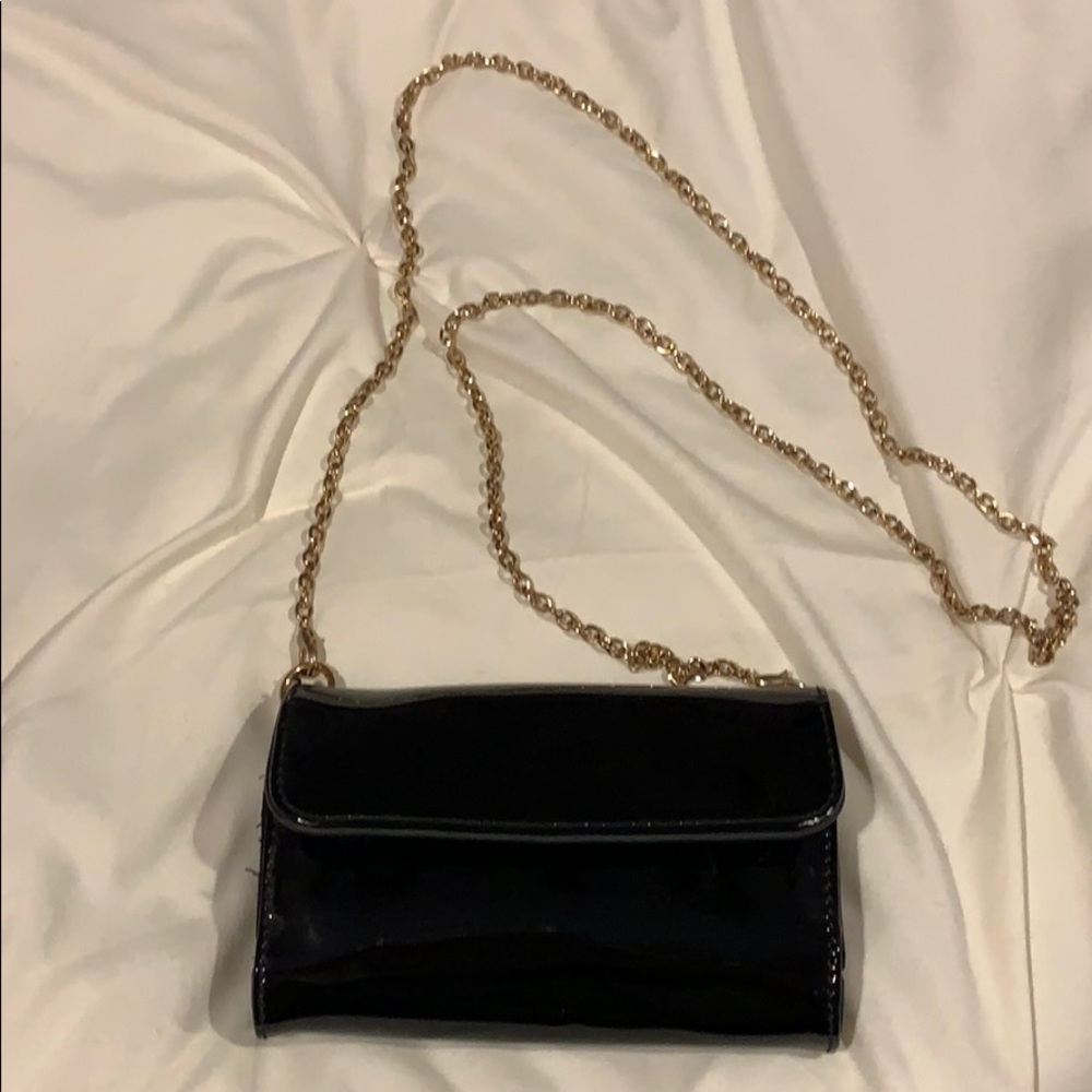 Black cross body bag